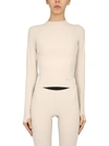 Ambush Long Sleeve T-shirt In Beige