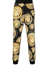 VERSACE MEDUSA LOGO-PRINT TRACK trousers