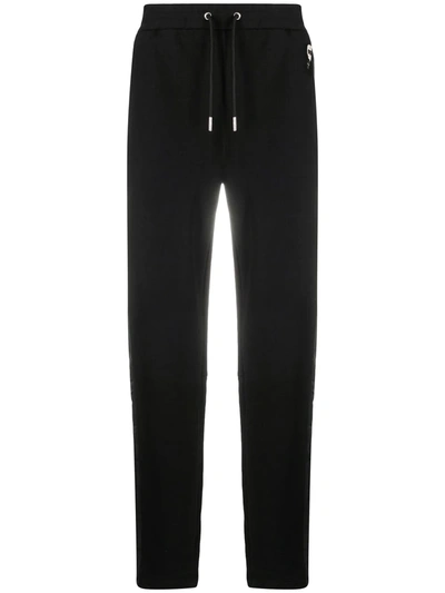 Karl Lagerfeld Drawstring-fastening Track Pants In Black