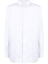 Dsquared2 Button-up Long-sleeve Shirt In White