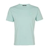 Acne Studios Nash Face Mint Cotton T-shirt In Green