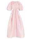 Aje Women's Mimosa Cutout Linen-silk Midi Dress In Pink