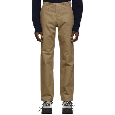 Norse Projects Khaki Heavy Utility Trousers