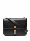 SAINT LAURENT SAINT LAURENT WOMEN'S BLACK LEATHER SHOULDER BAG,6332141YF0W1000 UNI