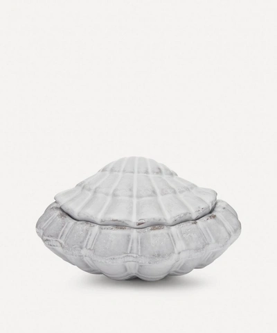 Astier De Villatte Shell Box In White