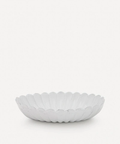 Astier De Villatte Victoria Oval Dish In White