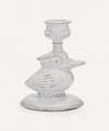 Astier De Villatte Sparrow Candlestick In White