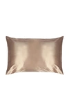 Slip Pure Silk Pillowcase - Caramel  Queen In N/a