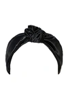 Slip Pure Silk The Knot Headband In Black