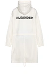 JIL SANDER WATER REPELLENT COAT,JILS-MO31