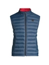 Hugo Boss Boss Men's Chroma Packable Down Gilet Vest In Dark Blue