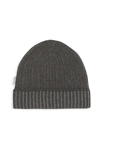 Burberry Cashmere Knit Beanie In Grey