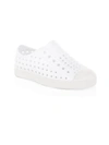Native Shoes Kid's Jefferson Junior Slip-on Sneakers In White