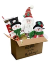 FRASER HILL FARMS 196-PIECE HOME FOR THE HOLIDAYS TRADITIONAL ORNAMENT & DECOR SET,400013242893