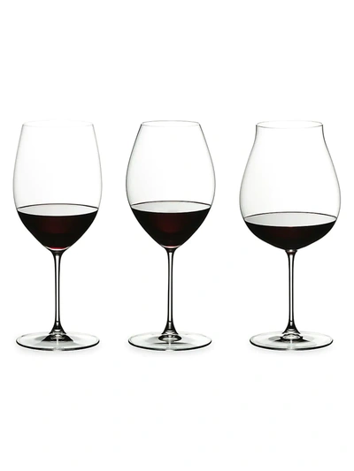 Riedel Veritas 3-piece Red Wine Tasting Glass Set
