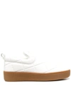 Bottega Veneta Off-white 'the Quilt' Sneakers In White