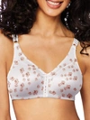 Bali Double Support Wire-free Bra In Smokey Floral
