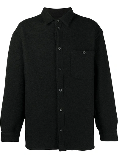 Ymc You Must Create Button-down Shirt In Black