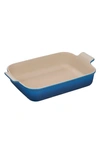 LE CREUSET HERITAGE 4-QUART RECTANGULAR STONEWARE DISH,PG07003AT-3259