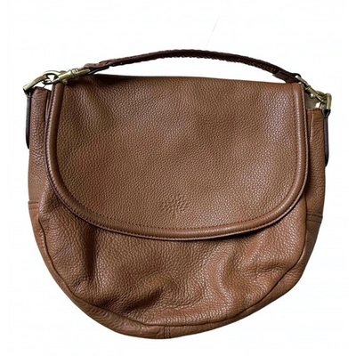 Pre-owned Mulberry Leather Handbag In Camel