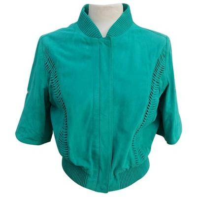 Pre-owned Blumarine Jacket In Green