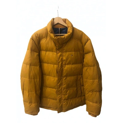 Pre-owned Tommy Hilfiger Jacket In Gold