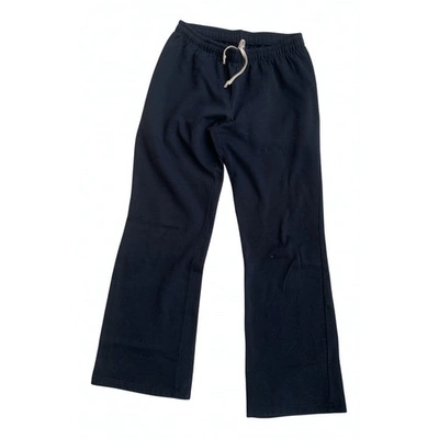 Pre-owned American Vintage Large Pants In Blue