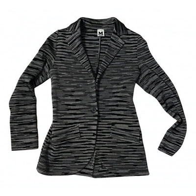 Pre-owned M Missoni Black Wool Jacket