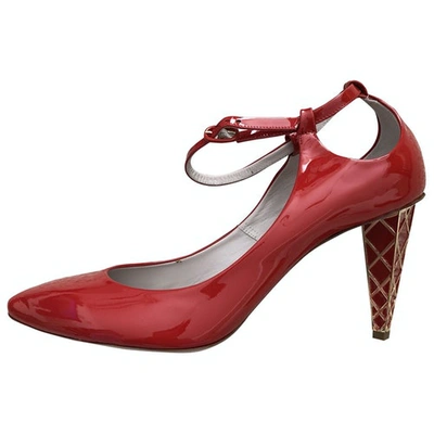 Pre-owned Viktor & Rolf Patent Leather Heels In Red