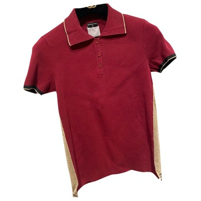 Pre-owned Chanel Polo In Red