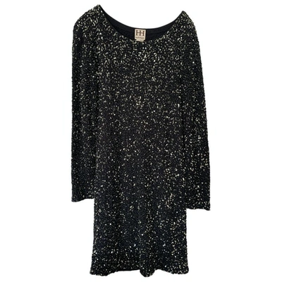 Pre-owned Haute Hippie Dress In Navy