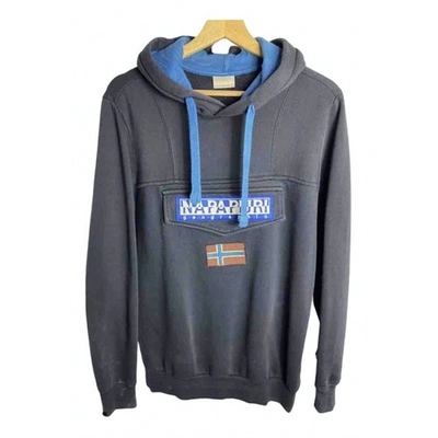 Pre-owned Napapijri Sweatshirt In Blue