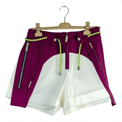 Pre-owned Dsquared2 Purple Cotton Shorts
