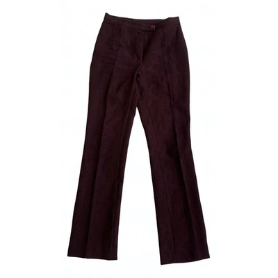 Pre-owned American Vintage Straight Pants In Other