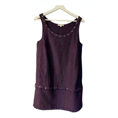 Pre-owned Ba&sh Purple Cotton Dress