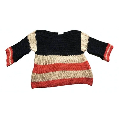 Pre-owned Sandro Multicolour Polyester Knitwear