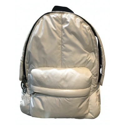 Pre-owned Mm6 Maison Margiela White Backpack