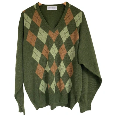 Pre-owned Pierre Cardin Green Wool Knitwear