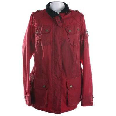 Pre-owned Barbour Red Cotton Jacket