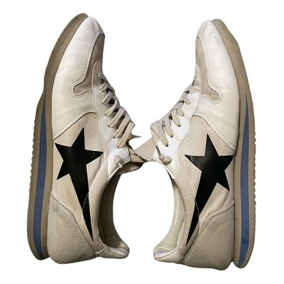 Pre-owned Golden Goose Running White Trainers