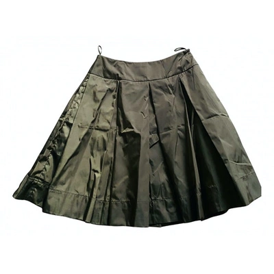 Pre-owned Prada Green Skirt