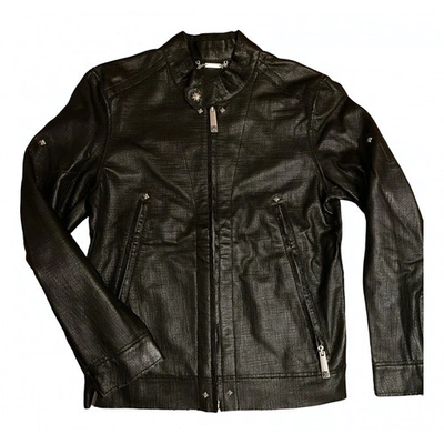Pre-owned John Richmond Black Leather Jacket