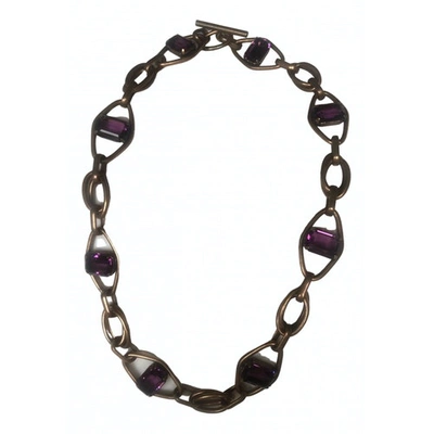 Pre-owned Lanvin Multicolour Glass Necklace