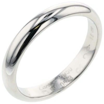 Pre-owned Cartier Silver Platinum Ring