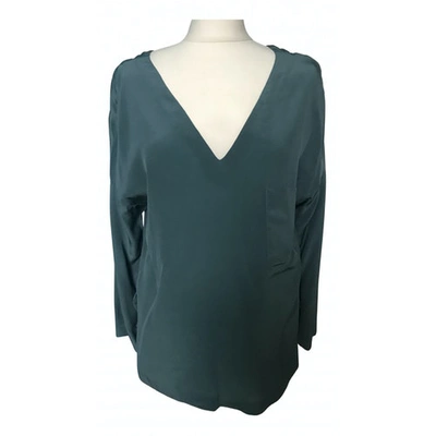 Pre-owned Sonia By Sonia Rykiel Silk Blouse In Anthracite