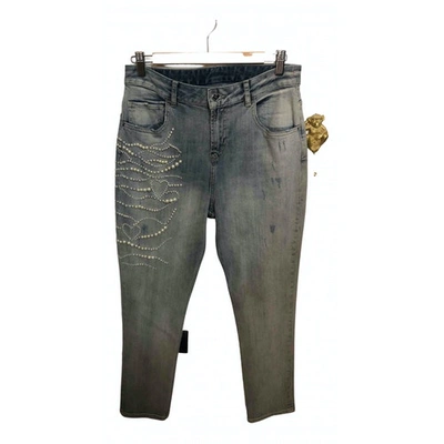 Pre-owned Twinset Blue Cotton - Elasthane Jeans