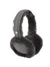 Ugg Shearling &amp; Suede Earmuffs In Charcoal