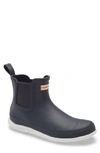 HUNTER CALENDAR SOLE WATERPROOF CHELSEA RAIN BOOT,MFS9129RMA