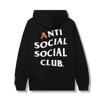 Pre-owned Anti Social Social Club  Astro Gaming Hoodie Black