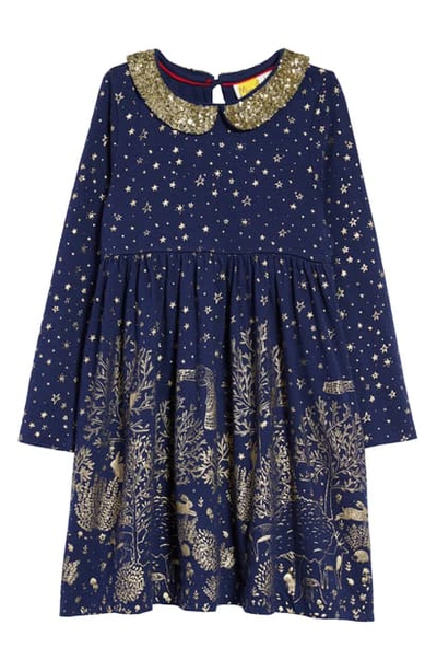 open lace back dress Tongue Tied Sequin Mini Dress main image 0